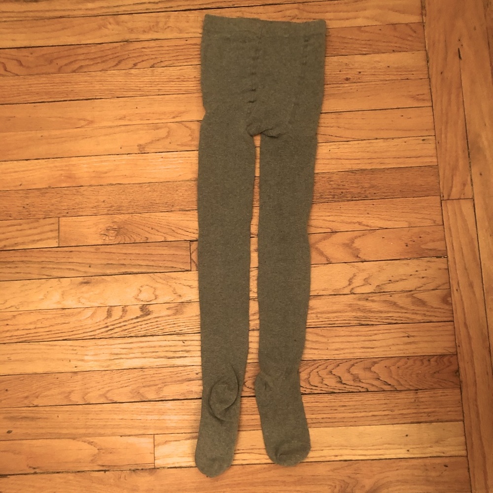 NEVER WORN grey cotton tights
